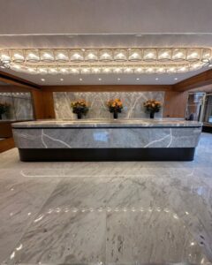 Royal Lancaster Hotel metal restoration
