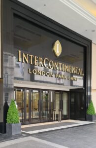 Inter continental Heal's storefront restoration