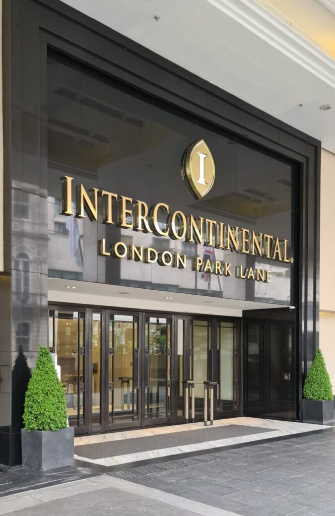 Inter continental Heal's storefront restoration